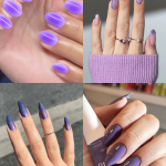 24+ Purple Nail Design Ideas and Shades to Fall in Love With! (2) (1)