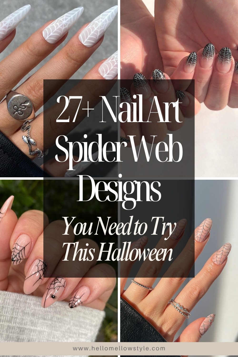 27+ Nail Art Web Design You Need to Try This Halloween