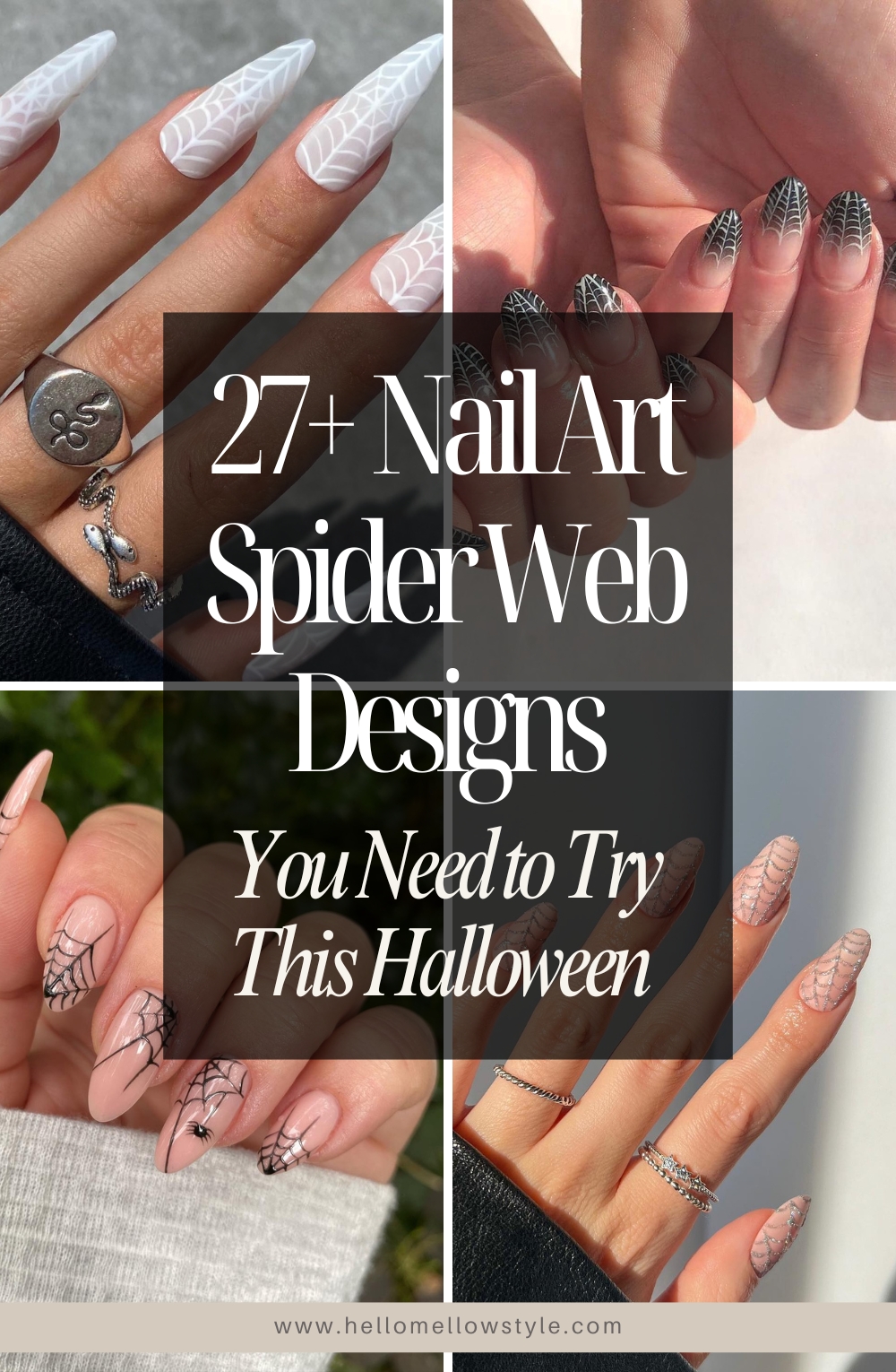 27+ Nail Art Web Design You Need to Try This Halloween