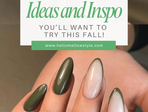 29+ Green Nails Ideas You'll Want to Try This Fall!