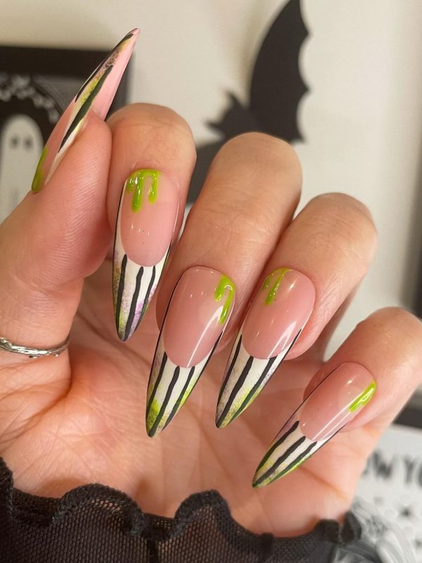 Beetlejuice nails