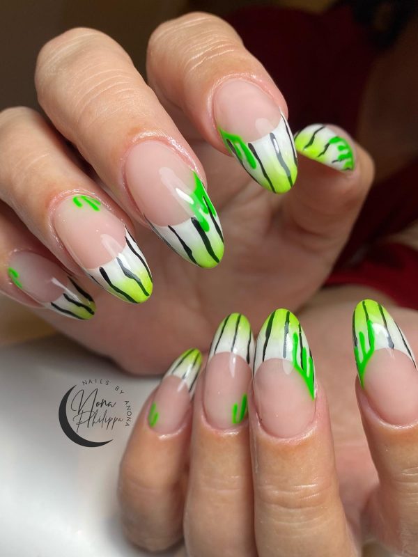 Beetlejuice nails