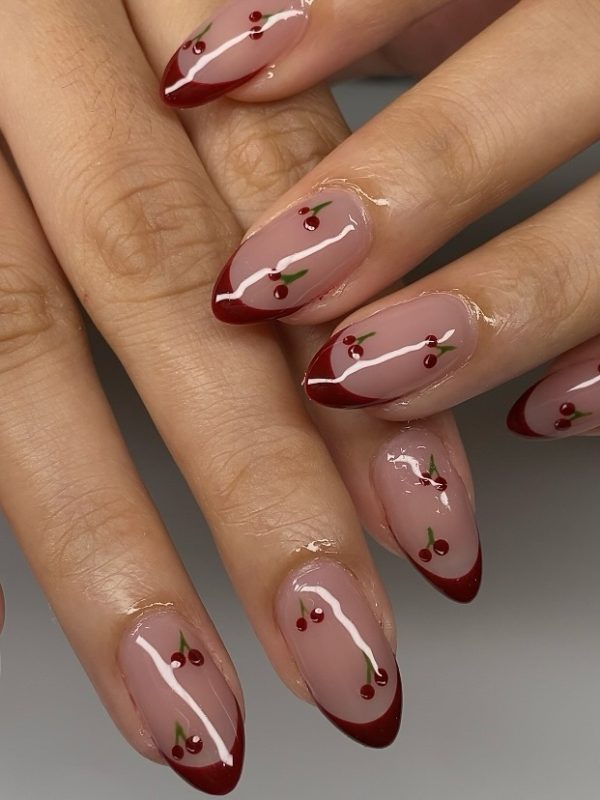 cherry fall nails