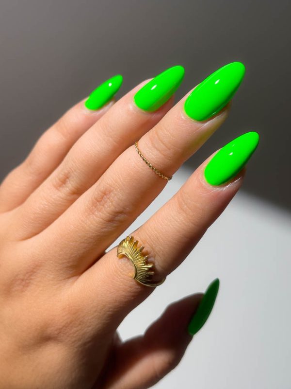 neon green accents