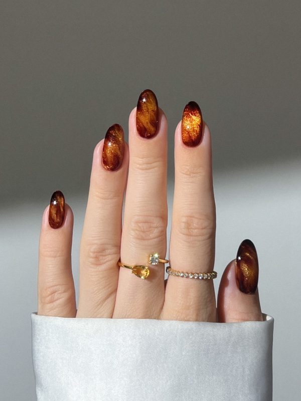 fall nail designs for short nails