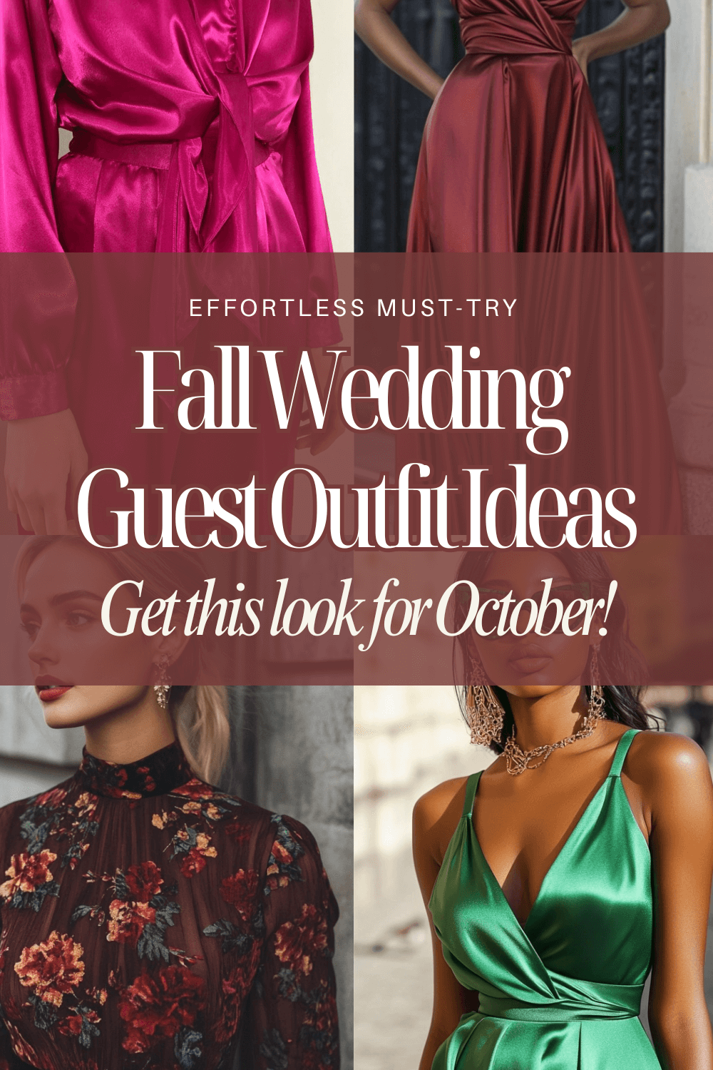 Effortless Must Try Fall Wedding Guest Outfit Ideas