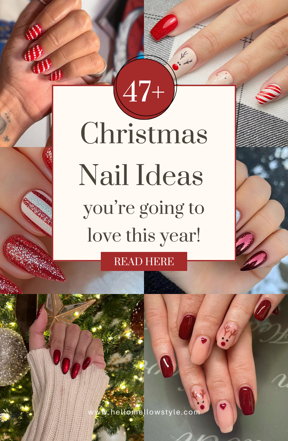 47+ Christmas Nail Ideas You’re Gonna Love This Year